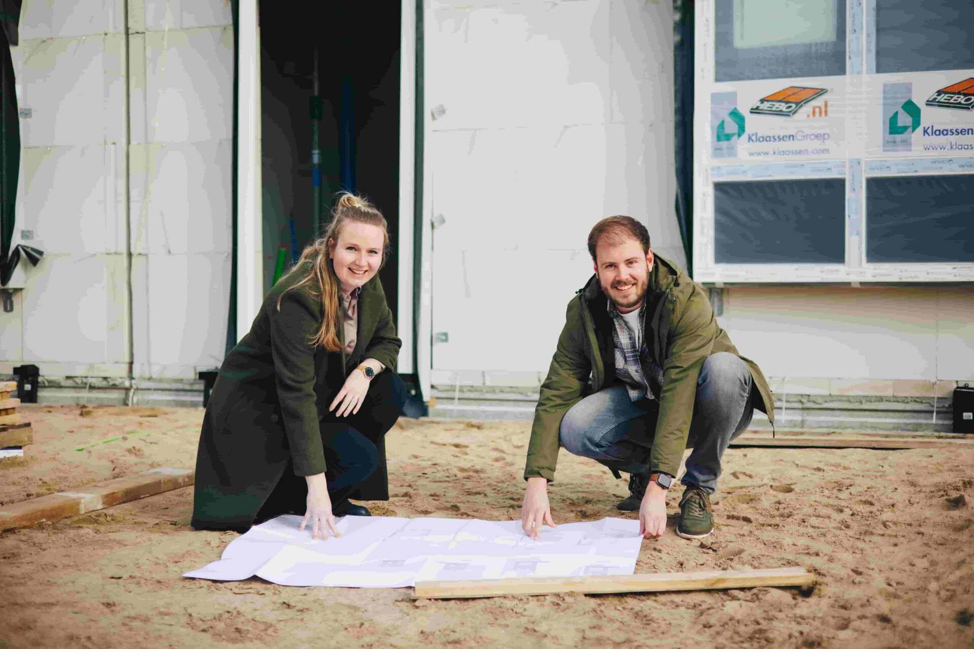 Eerste eigen plek voor Bram en Fennie